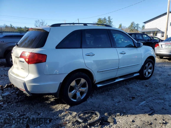 2009 Acura MDX Sport/Entertainment Pkg with VIN 2HNYD28859H509369, listed as a Copart auction lot 80250844 with 245,108 mi miles and Clean Title. Bid and sale history available at carsss.com. Image 3.