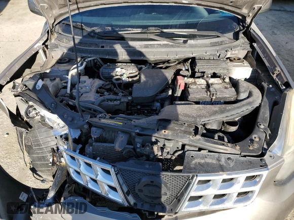 2012 Nissan Rogue S with VIN JN8AS5MVXCW716959, listed as a Copart auction lot 46670865 with 136,133 mi miles and Salvage Title. Bid and sale history available at DreamBid. Image 12.