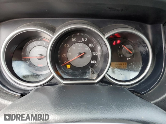2009 Nissan Versa S with VIN 3N1BC13E39L418195, listed as a Copart auction lot 55244225 with 300,831 mi miles and Salvage title. Bid and sale history available at DreamBid. Image 9.