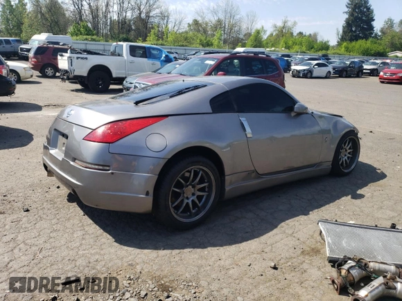2008 Nissan 350Z with VIN JN1BZ34D48M701127, listed as a Copart auction lot 55775165 with 104,975 mi miles and Non Repairable. Bid and sale history available at carsss.com. Image 3.
