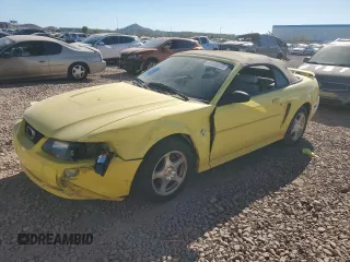 2003 Ford Mustang Deluxe with VIN 1FAFP44433F418618, listed as a Copart auction lot 89165075 with 99,768 mi miles and Salvage Title. Bid and sale history available at carsss.com. Image 1.