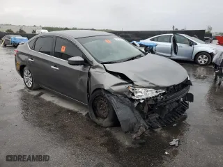 2015 Nissan Sentra S with VIN 3N1AB7AP9FY352188, listed as a Copart auction lot 52136325 with 95,444 mi miles and Salvage Title. Bid and sale history available at carsss.com. Image 4.