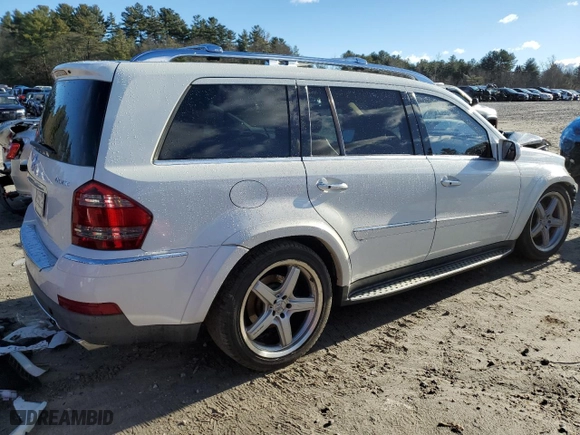 2009 Mercedes-Benz GL-Class 5.5L with VIN 4JGBF86E29A467075, listed as a Copart auction lot 85040734 with 186,768 mi miles and Clean Title. Bid and sale history available at carsss.com. Image 3.