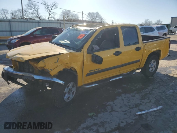 2004 GMC Canyon 1SB SLE Z85 with VIN 1GTDT136548113786, listed as a Copart auction lot 81349234 with 341,821 mi miles and Salvage Title. Bid and sale history available at carsss.com. Image 1.