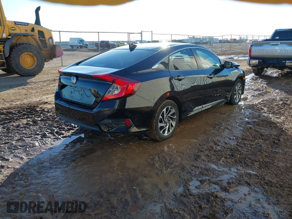 2017 Honda Civic EX with VIN 19XFC2F87HE074609, listed as a IAAI auction lot 41401057 with 107,927 mi miles and . Bid and sale history available at DreamBid. Image 4.