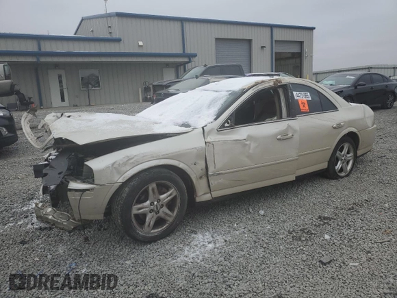 2002 Lincoln LS w/Base Pkg with VIN 1LNHM87A52Y632755, listed as a Copart auction lot 44751965 with Not Provided miles and Salvage Title. Bid and sale history available at carsss.com. Image 1.