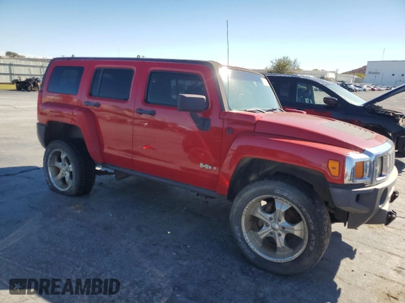 2006 Hummer H3 with VIN 5GTDN136168179693, listed as a Copart auction lot 78886604 with 239,000 mi miles and Clean Title. Bid and sale history available at carsss.com. Image 4.