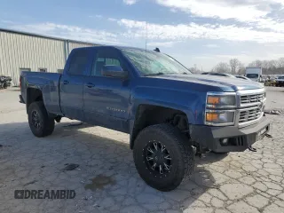 2015 Chevrolet Silverado 1500 LT with VIN 1GCVKREC8FZ338046, listed as a Copart auction lot 49169345 with 145,910 mi miles and Salvage Title. Bid and sale history available at carsss.com. Image 4.