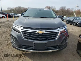 2023 Chevrolet Equinox LT with VIN 3GNAXTEG7PS112781, listed as a Copart auction lot 54588545 with 11,985 mi miles and Salvage Title. Bid and sale history available at DreamBid. Image 5.
