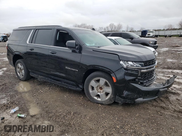 2023 Chevrolet Suburban with VIN 1GNSKAED8PR236848, listed as a Copart auction lot 45025625 with Not provided miles and Clean title. Bid and sale history available at DreamBid. Image 4.