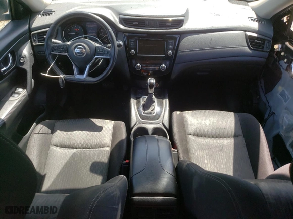2019 Nissan Rogue SV with VIN JN8AT2MT9KW268447, listed as a Copart auction lot 52122585 with 87,215 mi miles and Salvage Title. Bid and sale history available at carsss.com. Image 8.