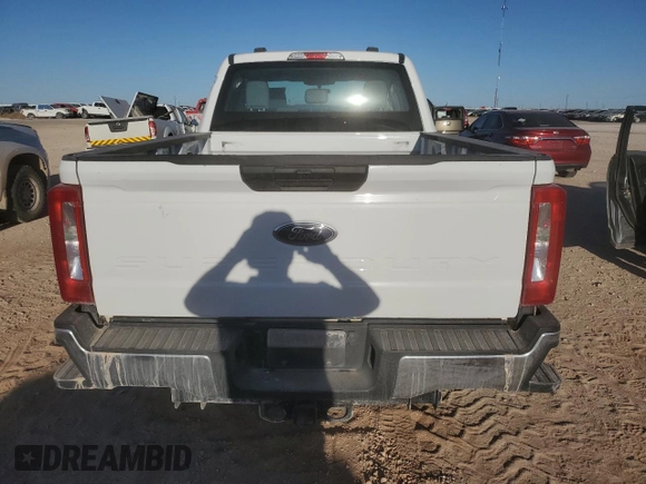 2023 Ford F-250 XL with VIN 1FT7W2BA5PED32561, listed as a Copart auction lot 46169445 with Not provided miles and Salvage title. Bid and sale history available at DreamBid. Image 6.