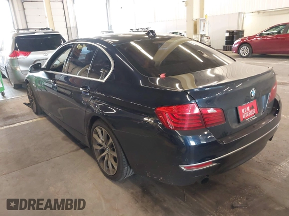 2014 BMW 5 Series 535i with VIN WBA5B1C54ED477539, listed as a IAAI auction lot 40812585 with 94,541 mi miles and . Bid and sale history available at DreamBid. Image 3.