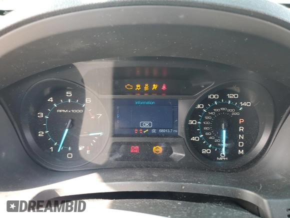 2015 Ford Explorer z VIN 1FM5K7B88FGA64083, wystawiony jako Copart lot #57033425 z przebiegiem 68 913 mil mil oraz Szkoda całkowita • Salvage title. Historia ofert i sprzedaży dostępna na DreamBid. Obrazek 9.