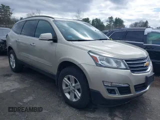 2014 Chevrolet Traverse LT with VIN 1GNKRGKD3EJ333194, listed as a IAAI auction lot 41872819 with 1 mi miles. Bid and sale history available at carsss.com. Image 1.