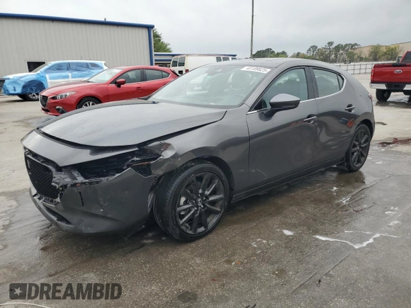2022 Mazda Mazda3 Hatchback Premium with VIN JM1BPBML1N1520276, listed as a Copart auction lot 48189825 with 20,152 mi miles and Non Repairable. Bid and sale history available at carsss.com. Image 1.