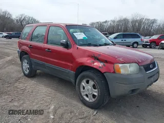 2004 Ford Escape XLS with VIN 1FMYU92184KA62415, listed as a IAAI auction lot 41648537 with 232,781 mi miles and . Bid and sale history available at DreamBid. Image 1.