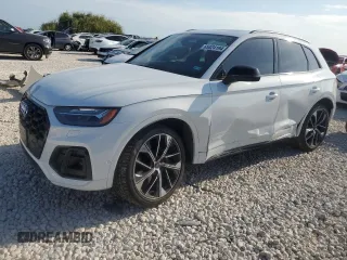 2024 Audi SQ5 Prestige with VIN WA1C4AFY9R2055613, listed as a Copart auction lot 65824194 with 7,941 mi miles and Salvage Title. Bid and sale history available at DreamBid. Image 1.