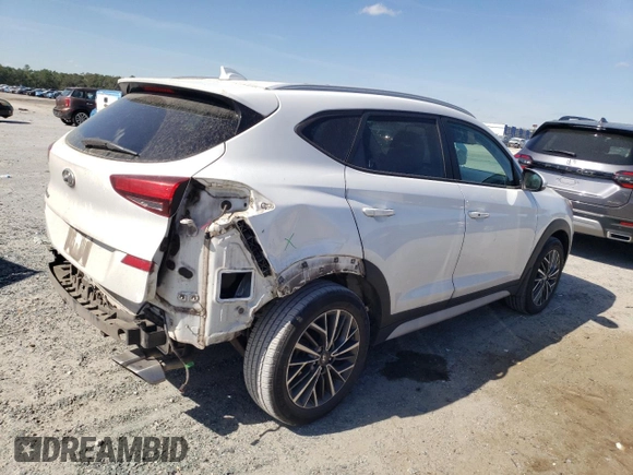 2019 Hyundai Tucson Sport with VIN KM8J33AL5KU937651, listed as a Copart auction lot 45104845 with 68,903 mi miles and Salvage Title. Bid and sale history available at carsss.com. Image 3.