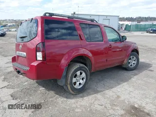 2007 Nissan Pathfinder SE with VIN 5N1AR18W87C624822, listed as a IAAI auction lot 41990477 with 220,869 mi miles. Bid and sale history available at carsss.com. Image 4.