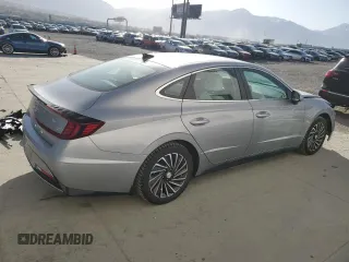 2023 Hyundai Sonata SEL with VIN KMHL34JJ4PA080051, listed as a Copart auction lot 52387895 with 35,227 mi miles and Salvage Title. Bid and sale history available at DreamBid. Image 3.