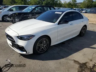2023 Mercedes-Benz C 300 z VIN W1KAF4HB6PR142770, wystawiony jako Copart lot #66875393 z przebiegiem 2 527 mil mil oraz . Historia ofert i sprzedaży dostępna na DreamBid. Obrazek 1.