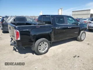 2018 GMC Canyon 4WD SLT with VIN 1GTG6DEN9J1216871, listed as a Copart auction lot 50034345 with 64,868 mi miles and Salvage Title. Bid and sale history available at carsss.com. Image 3.