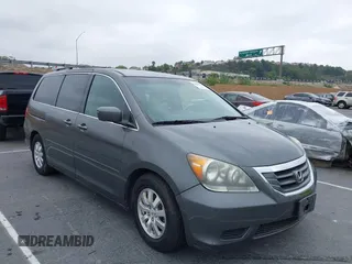 2008 Honda Odyssey EX-L with VIN 5FNRL38708B088921, listed as a IAAI auction lot 42098183 with 1 mi miles. Bid and sale history available at carsss.com. Image 1.