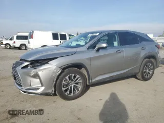 2021 Lexus RX with VIN 2T2AZMDA9MC276303, listed as a Copart auction lot 43736155 with 48,835 mi miles and Salvage Title. Bid and sale history available at carsss.com. Image 1.