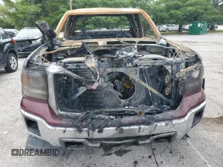 2014 GMC Sierra 1500 SLT with VIN 1GTV2VEC2EZ203927, listed as a Copart auction lot 64174994 with 0 mi miles and Salvage Title. Bid and sale history available at carsss.com. Image 5.