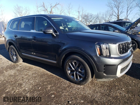 2024 Kia Telluride LX z VIN 5XYP24GC1RG553134, wystawiony jako Copart lot #43532105 z przebiegiem Nie podano mil oraz Szkoda całkowita • Salvage title. Historia ofert i sprzedaży dostępna na DreamBid. Obrazek 4.
