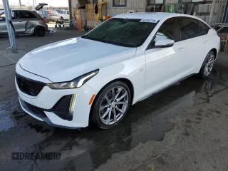 2020 Cadillac CT5 Sport with VIN 1G6DP5RK9L0128940, listed as a Copart auction lot 54316775 with 51,011 mi miles and Salvage title. Bid and sale history available at DreamBid. Image 1.