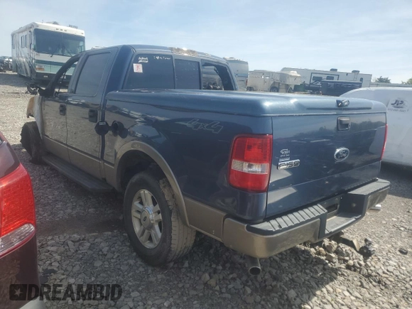 2004 Ford F-150 XLT z VIN 1FTPW145X4KD04195, wystawiony jako Copart lot #53318045 z przebiegiem Nie podano mil oraz Szkoda całkowita • Salvage title. Historia ofert i sprzedaży dostępna na DreamBid. Obrazek 2.