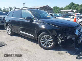 2019 Audi Q7 Premium Plus with VIN WA1LAAF77KD012284, listed as a IAAI auction lot 42587290 with 50,976 mi miles and . Bid and sale history available at DreamBid. Image 1.