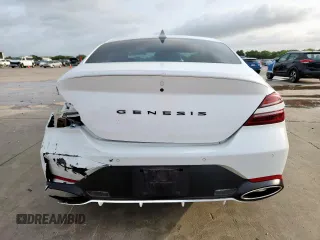 2022 Genesis G70 Launch Edition с VIN KMTG14TEXNU081102, выставлен на аукционе Copart как лот 61420155 с пробегом 38 405 миль миль и Списание • Salvage title. История ставок и продаж доступна на DreamBid. Изображение 6.