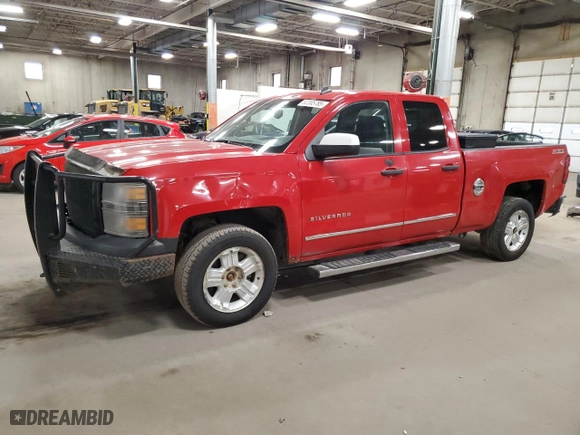 2014 Chevrolet Silverado 1500 LT with VIN 1GCVKREC0EZ402837, listed as a Copart auction lot 52385785 with 146,230 mi miles and Clean Title. Bid and sale history available at carsss.com. Image 1.