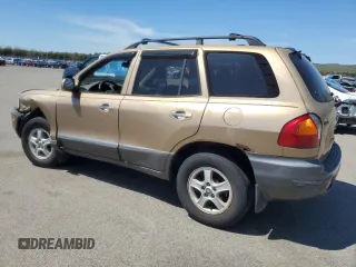 2002 Hyundai Santa Fe GLS with VIN KM8SC13D42U188047, listed as a Copart auction lot 55060015 with 170,066 mi miles and Salvage Title. Bid and sale history available at carsss.com. Image 2.