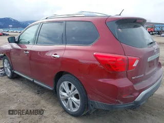 2018 Nissan Pathfinder SV with VIN 5N1DR2MM6JC657204, listed as a IAAI auction lot 41836497 with 67,108 mi miles and . Bid and sale history available at DreamBid. Image 3.