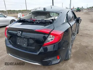 2020 Honda Civic EX-L with VIN 19XFC1F74LE017603, listed as a IAAI auction lot 41400143 with 34,633 mi miles and . Bid and sale history available at DreamBid. Image 4.