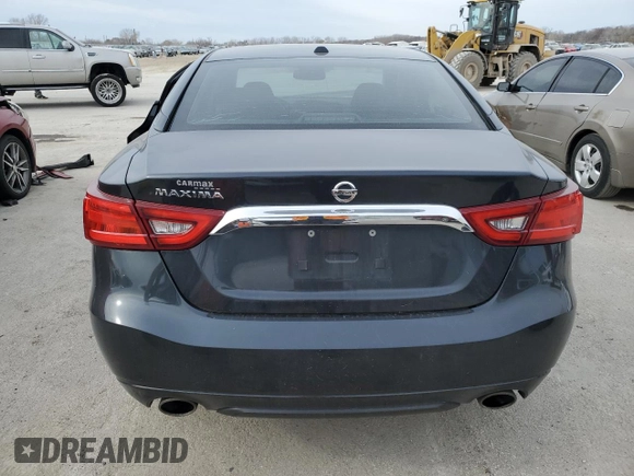 2016 Nissan Maxima S with VIN 1N4AA6AP2GC412340, listed as a Copart auction lot 82605284 with 127,262 mi miles and Salvage Title. Bid and sale history available at DreamBid. Image 6.