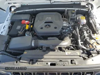 2021 Jeep Wrangler Unlimited Rubicon z VIN 1C4HJXFN1MW749453, wystawiony jako Copart lot #58394975 z przebiegiem 23 394 mil mil oraz Czysty tytuł • Clean title. Historia ofert i sprzedaży dostępna na DreamBid. Obrazek 12.