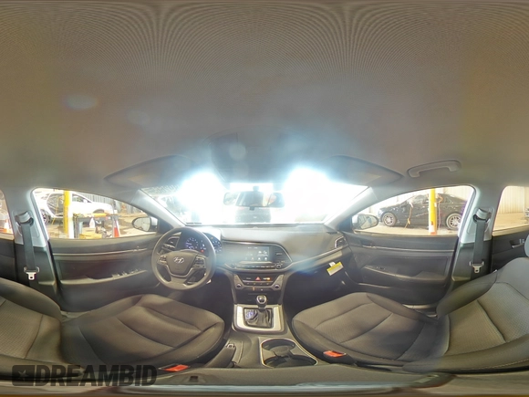 2018 Hyundai Elantra SEL with VIN 5NPD84LF8JH249832, listed as a Copart auction lot 53892665 with 38,809 mi miles and Salvage Title. Bid and sale history available at DreamBid. Image 14.