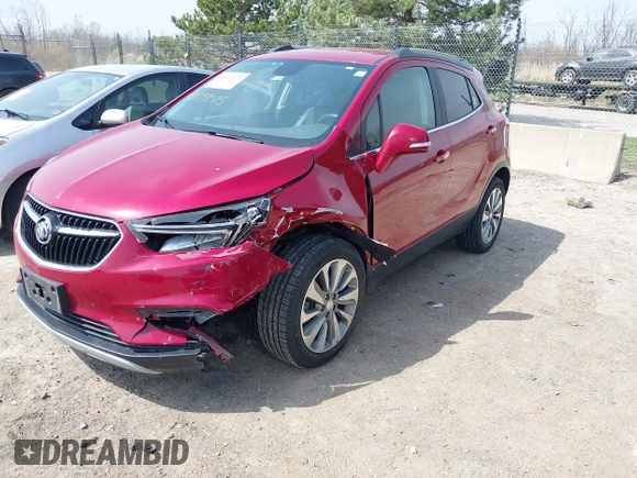 2019 Buick Encore Preferred with VIN KL4CJASB8KB891431, listed as a IAAI auction lot 42119075 with 114,665 mi miles. Bid and sale history available at carsss.com. Image 2.