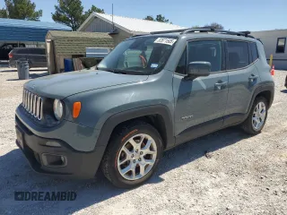 2017 Jeep Renegade Latitude with VIN ZACCJABBXHPG31505, listed as a Copart auction lot 52871505 with 95,149 mi miles and Salvage Title. Bid and sale history available at DreamBid. Image 1.