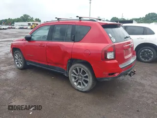 2017 Jeep Compass Sport with VIN 1C4NJCBA8HD166880, listed as a IAAI auction lot 42593173 with 110,397 mi miles and . Bid and sale history available at DreamBid. Image 3.