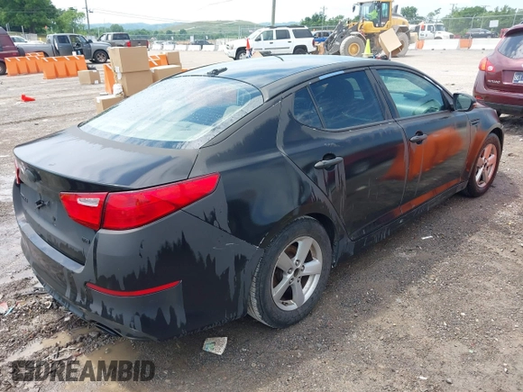 2014 Kia Optima LX with VIN 5XXGM4A73EG322529, listed as a IAAI auction lot 42610691 with 149,546 mi miles and . Bid and sale history available at DreamBid. Image 4.