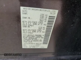 2019 Nissan Murano Platinum z VIN 5N1AZ2MS6KN130237, wystawiony jako Copart lot #84063734 z przebiegiem 56 030 mil mil oraz Szkoda całkowita • Salvage title. Historia ofert i sprzedaży dostępna na DreamBid. Obrazek 13.