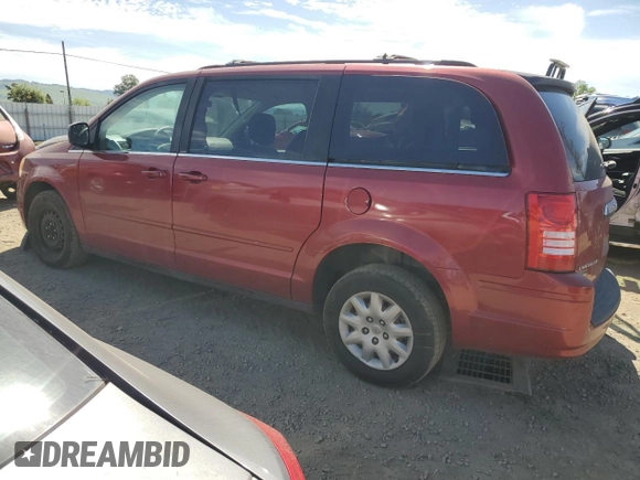 2010 Chrysler Town & Country LX with VIN 2A4RR4DE3AR192493, listed as a Copart auction lot 52725285 with 171,468 mi miles and Salvage Title. Bid and sale history available at DreamBid. Image 2.