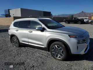 2022 Hyundai Santa Fe Hybrid Limited with VIN KM8S5DA12NU054923, listed as a Copart auction lot 87415904 with 27,679 mi miles and Salvage Title. Bid and sale history available at carsss.com. Image 4.
