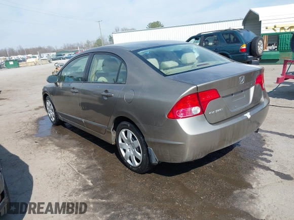 2006 Honda Civic LX with VIN 2HGFA16596H514483, listed as a IAAI auction lot 41889508 with 148,412 mi miles and . Bid and sale history available at DreamBid. Image 3.